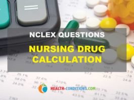 Drug Calculations NCLEX questions